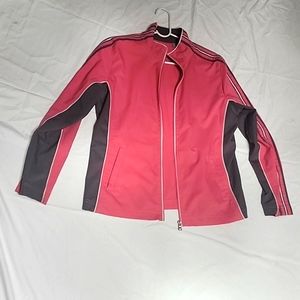 Pink  and gray jacket size L good condition casual